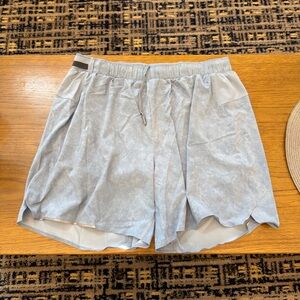 Light Blue Lulu Shorts (Large)
